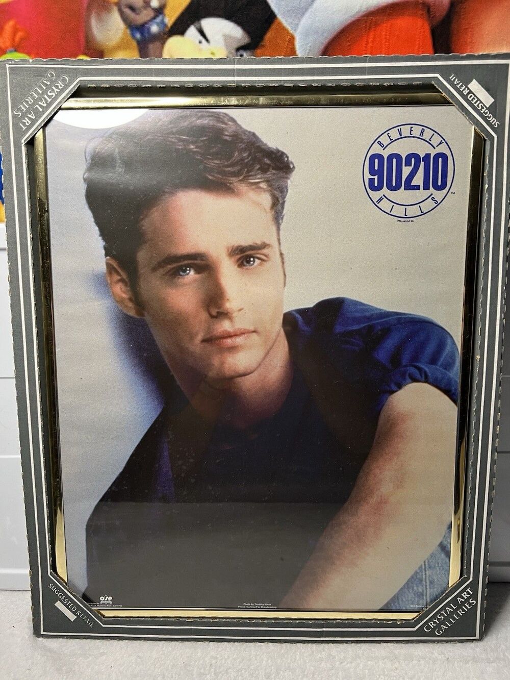NEW Vintage Jason Priestley Poster Brandon Walsh 1991 Beverly Hills 90210 16x20"